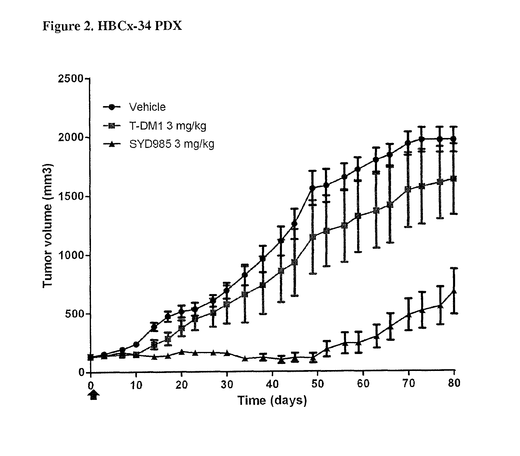 Duocarmycin ADCS showing improved in vivo antitumor activity