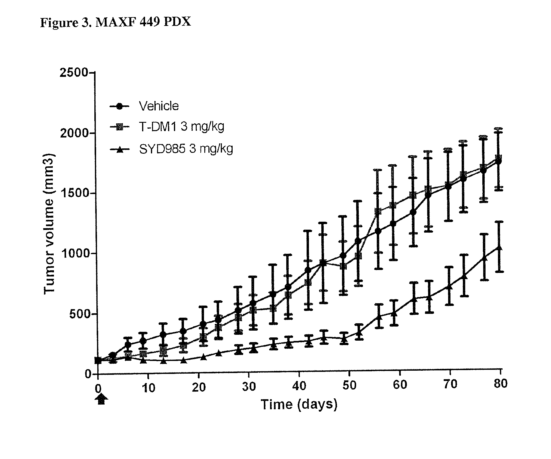 Duocarmycin ADCS showing improved in vivo antitumor activity