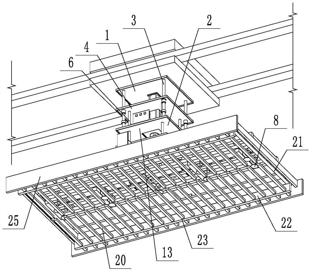 Automatic feeding and discharging machine for sheet materials