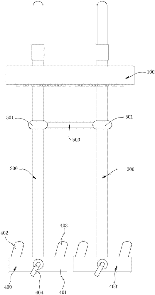 Bathe device enabling cold water and hot water to flow out simultaneously