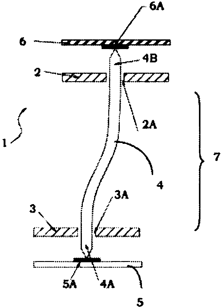 Contact probe, measuring head, and manufacturing method for contact probe