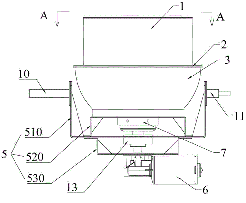 Wok combined device of full-automatic cooker