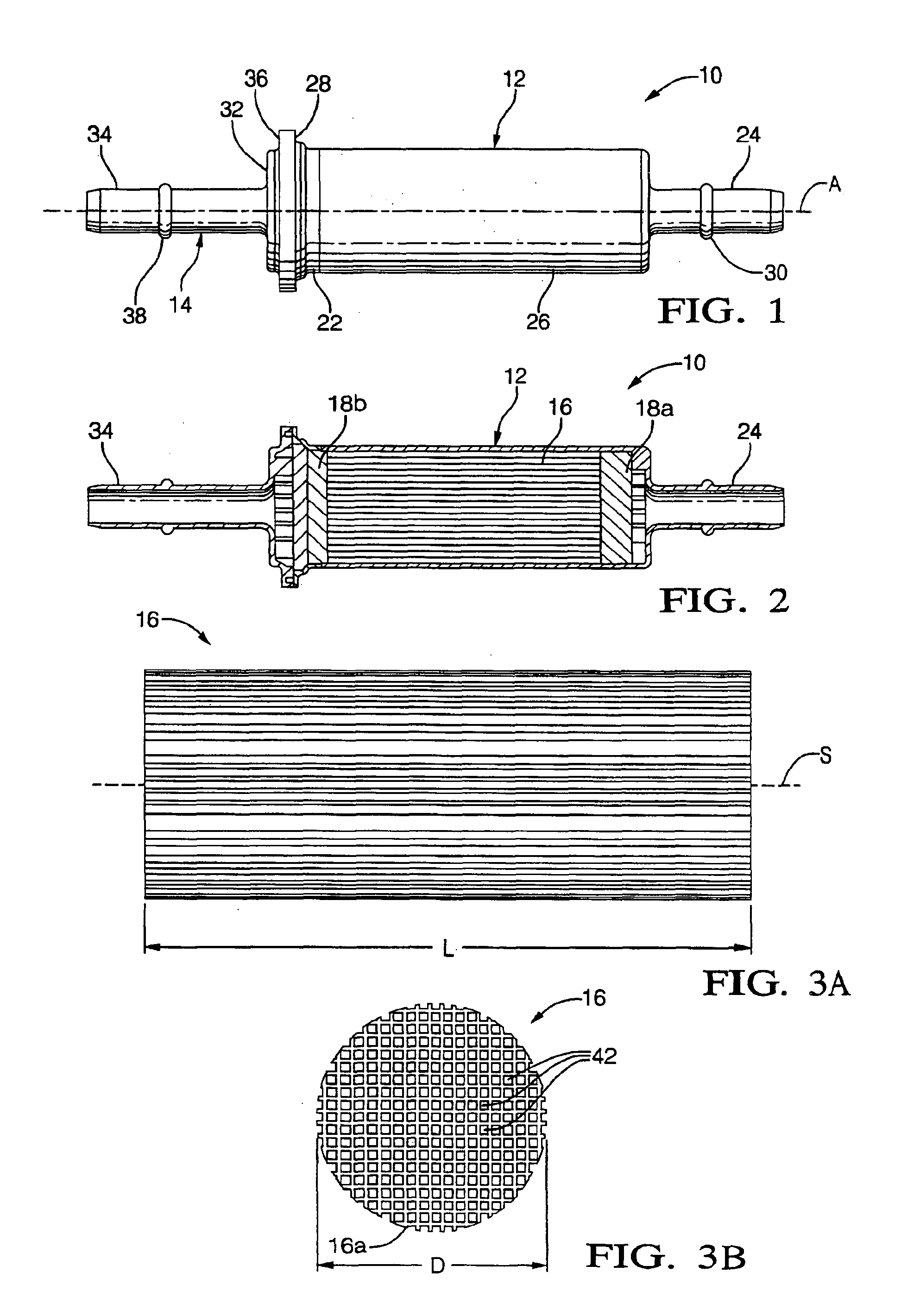 Hydrocarbon bleed emission scrubber with low restriction