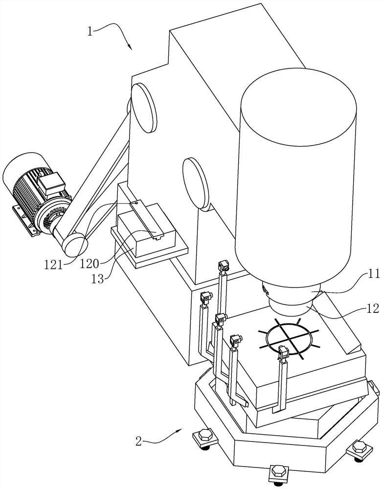 An air hammer for forging steel parts