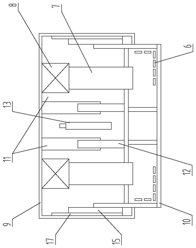 Telescopic smoke-overflow-prevention type integrated cooker