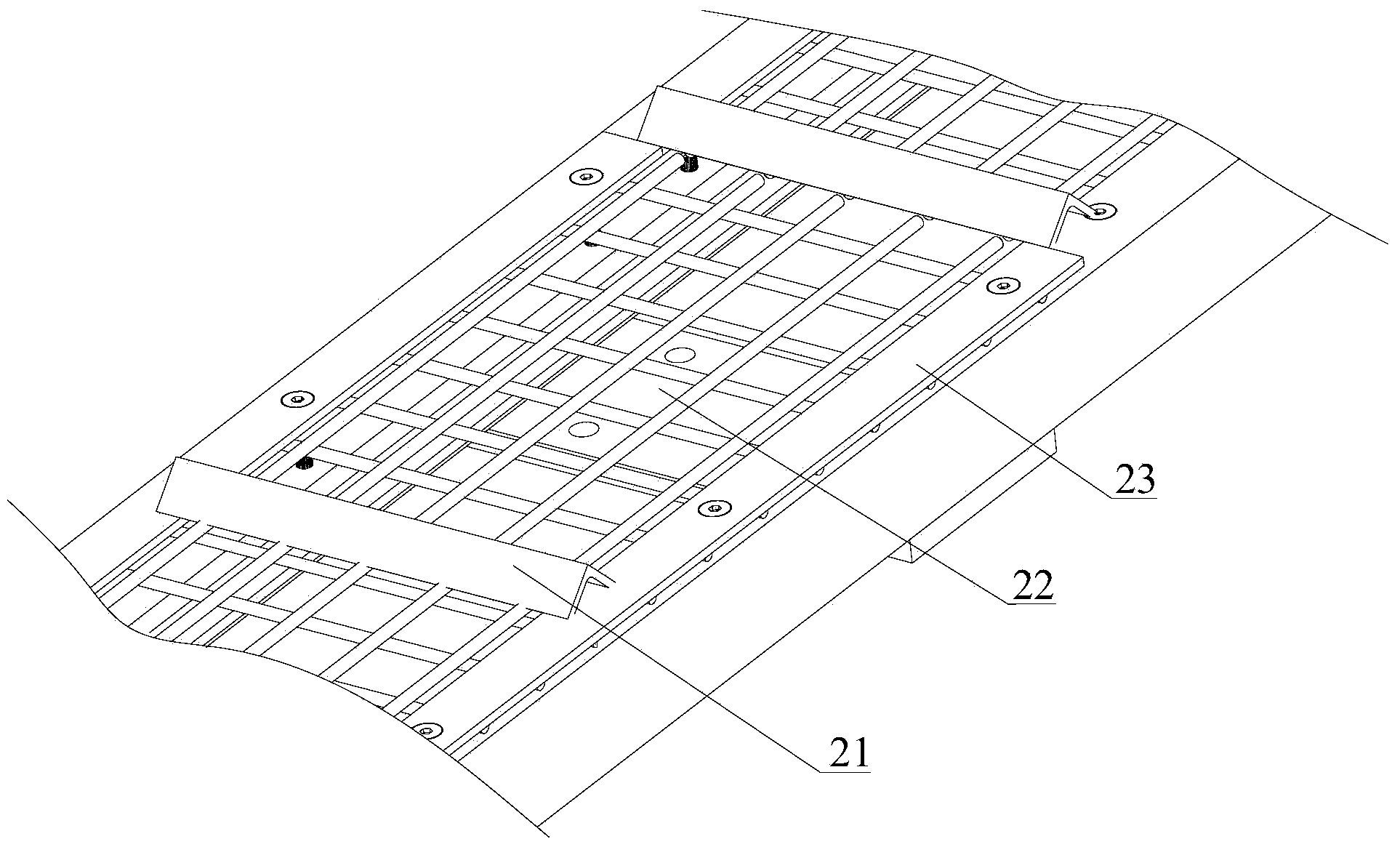 Screening machine and screening device of screening machine