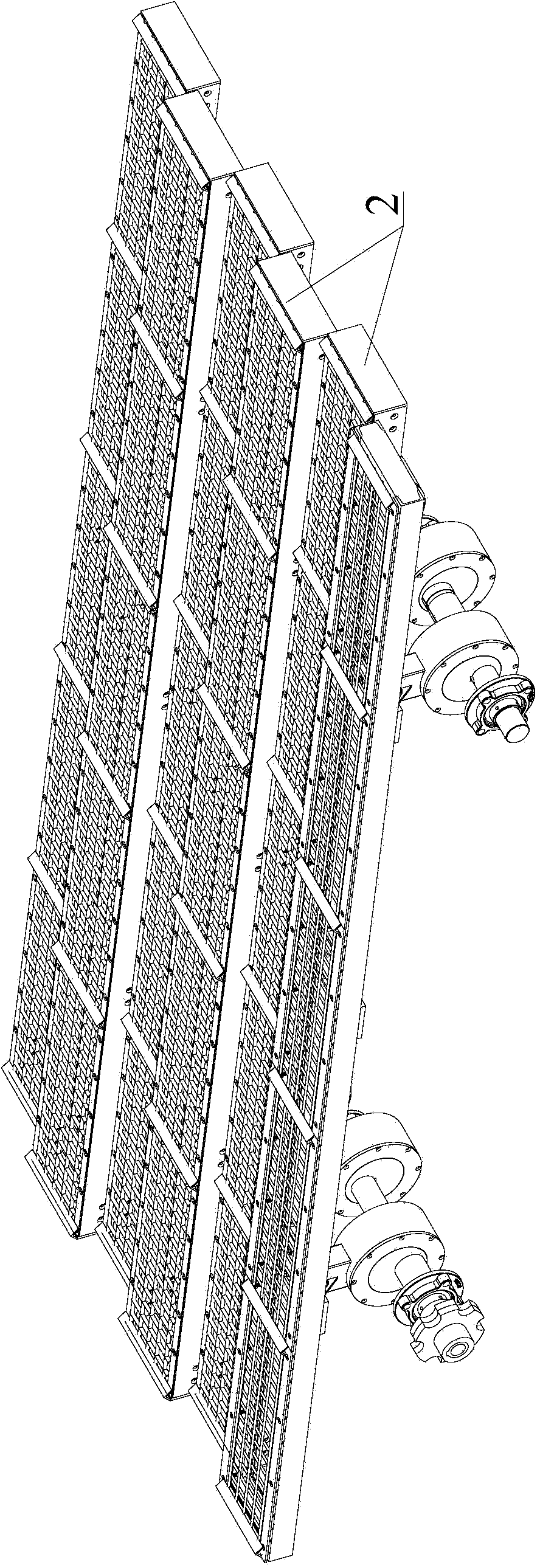 Screening machine and screening device of screening machine