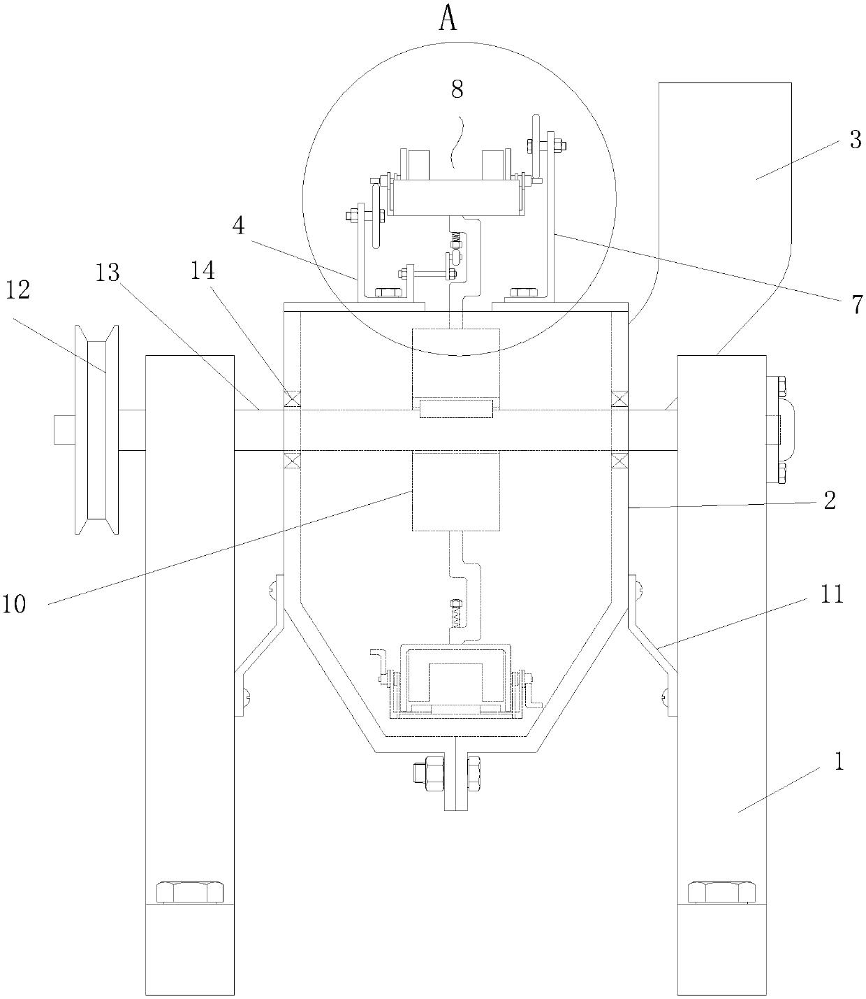 Breeding peanut sheller