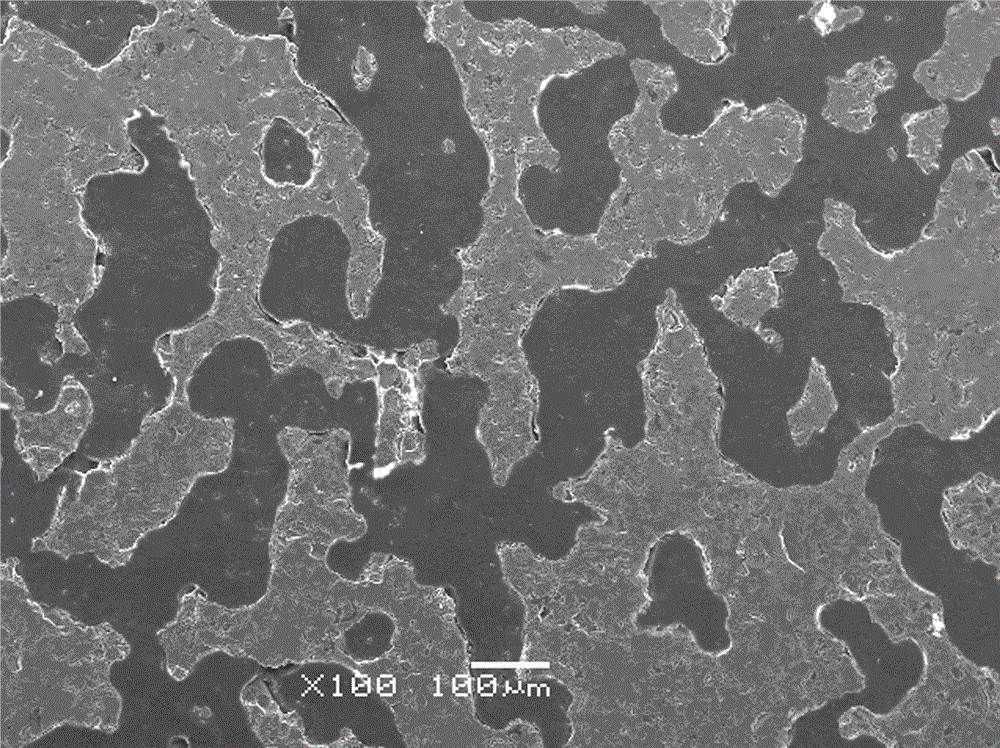 Porous periclase-forsterite multiphase material and preparation method thereof