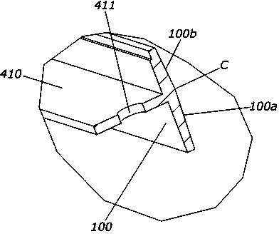 Ultra-thin liquid crystal display device and method for assembling same