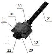 Tool for quickly removing paint on circumference of hole