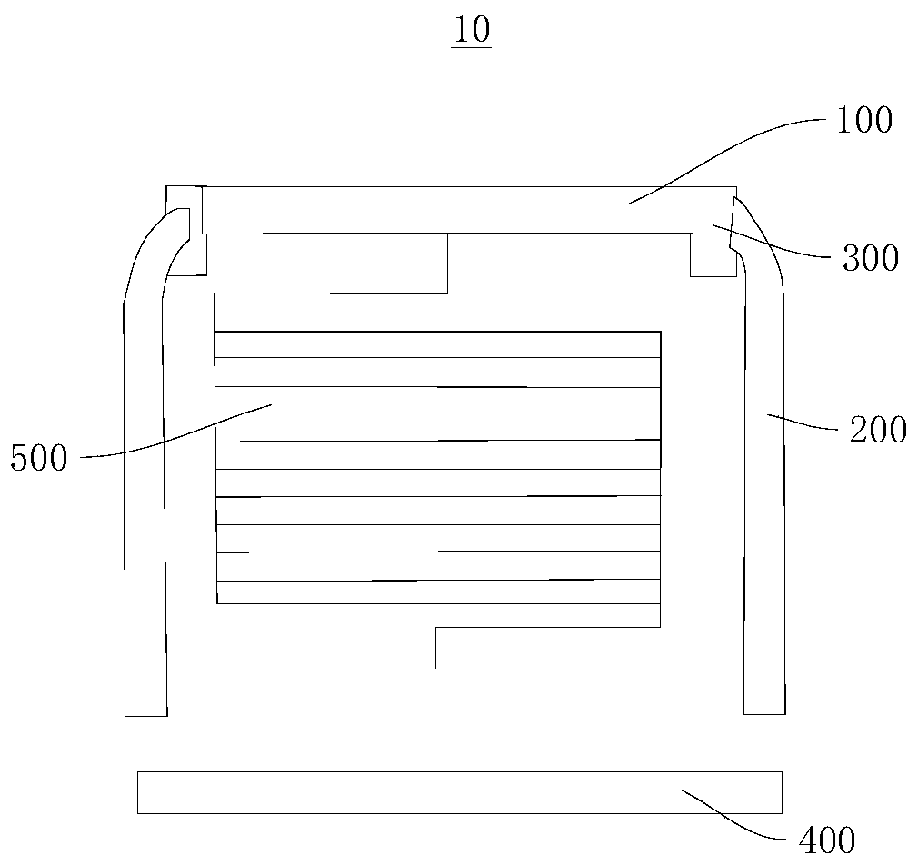 Button cell and covering method of same