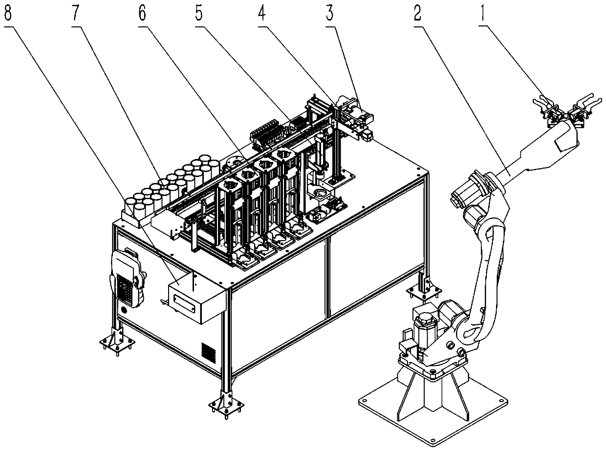 Visual packaging work system