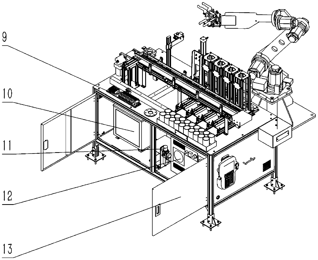 Visual packaging work system