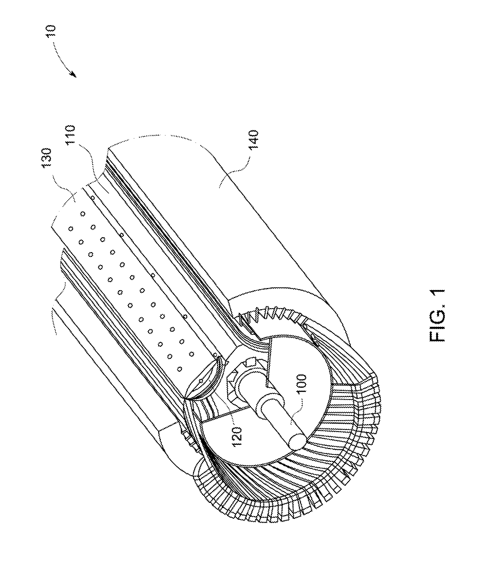 Cart support system for dynamoelectric machine coils