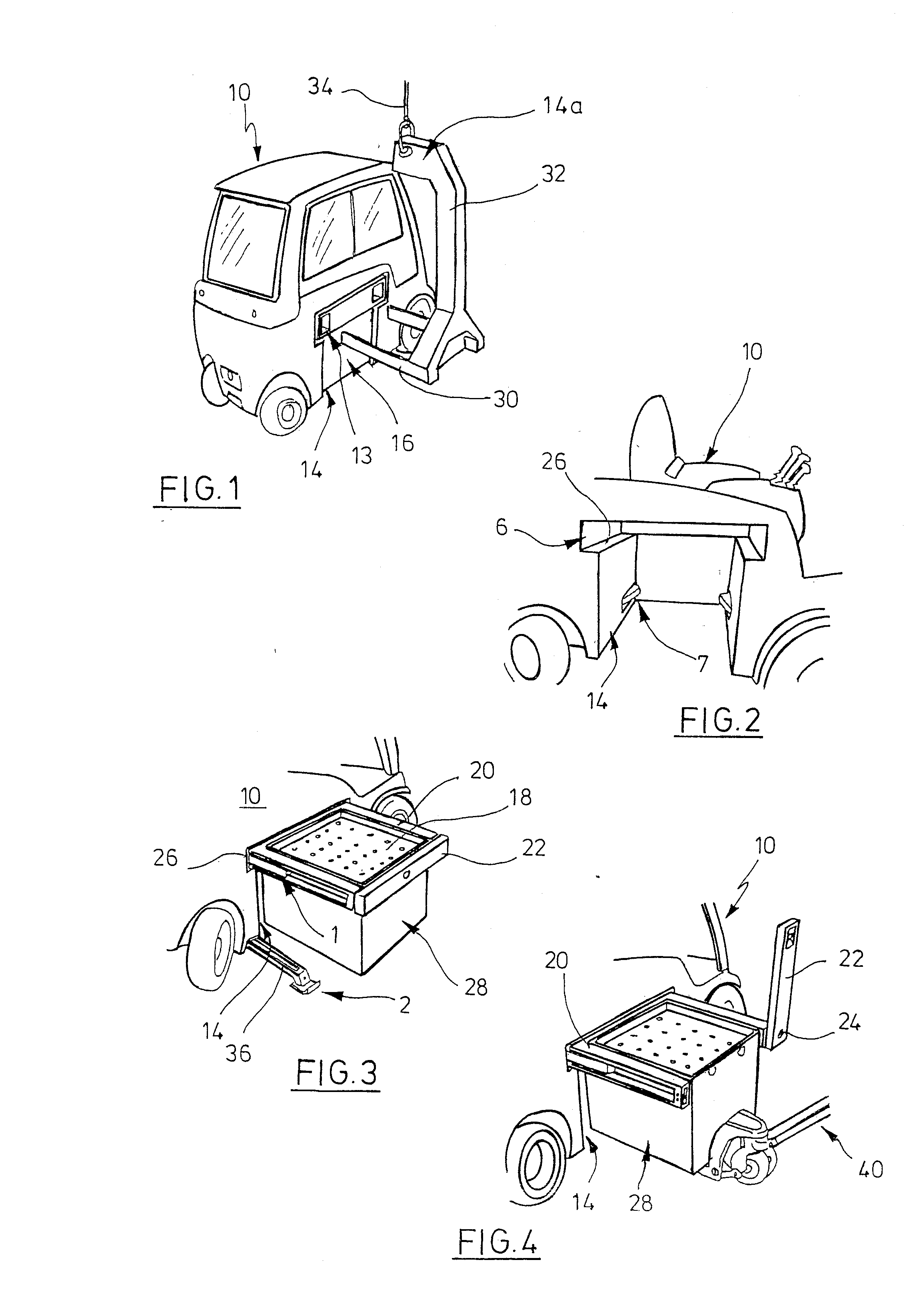 Battery exchange system for a battery-driven industrial truck