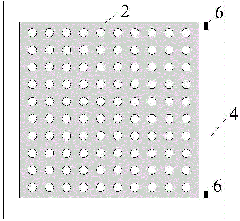 Rapid responding miniature capacitance type humidity-sensitive element with porous upper electrode and parallel board electrode