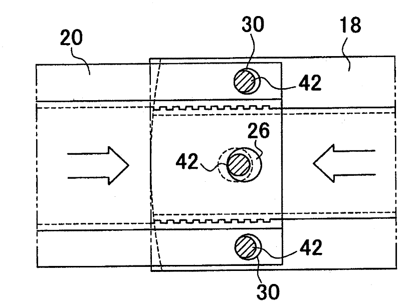 Structure that includes bolt fastening portion having higher resistance against external force