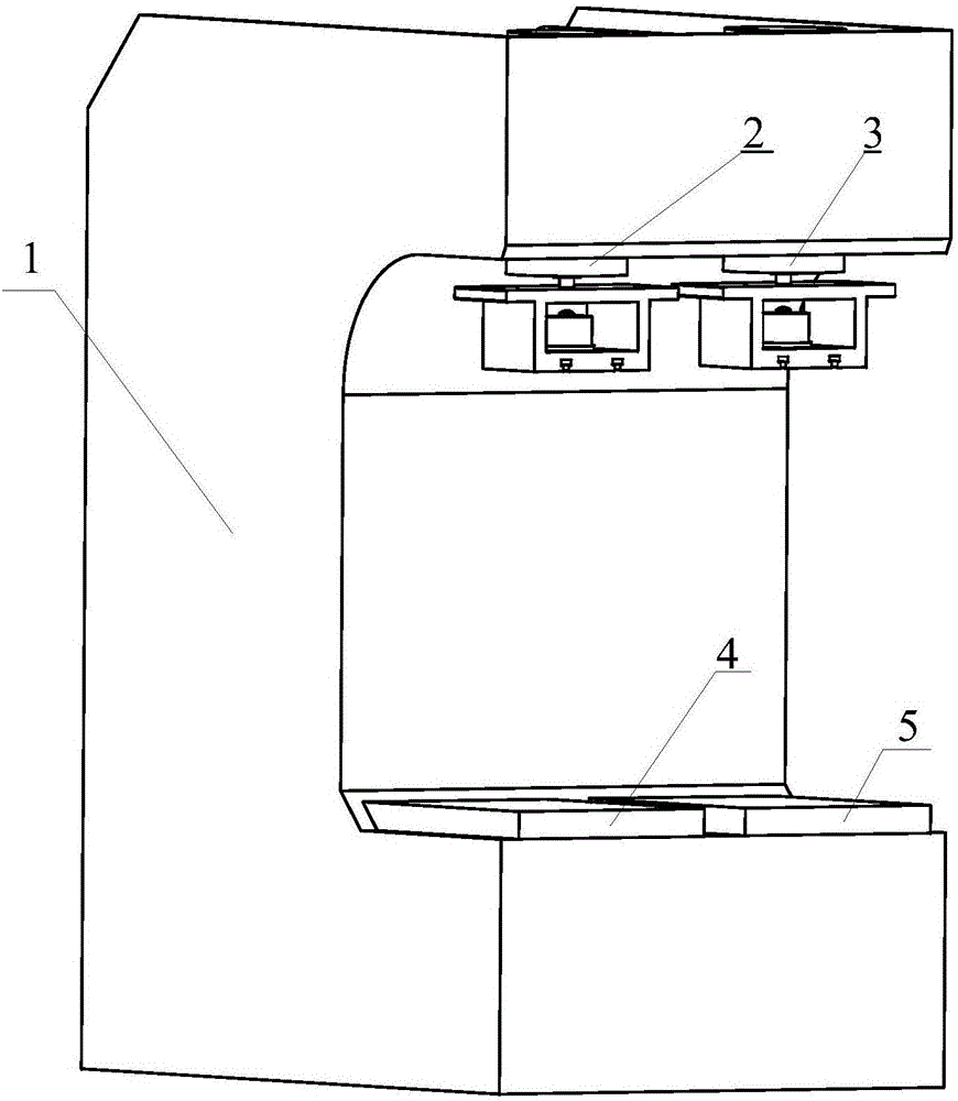 Double-execution-unit hydraulic machine