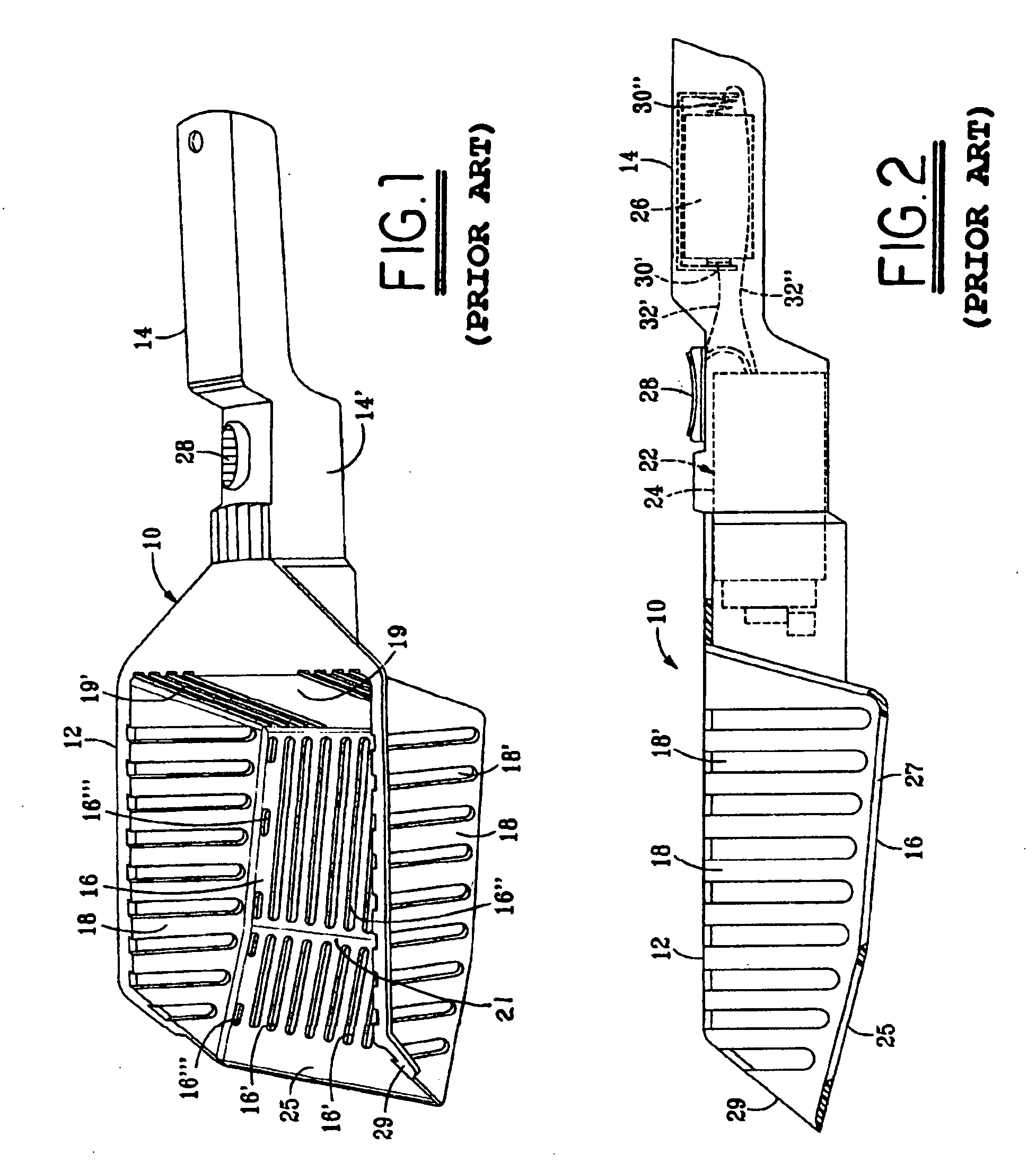 Vibrating manure fork