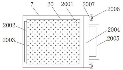 Paved sand treatment device and method for peacock breeding