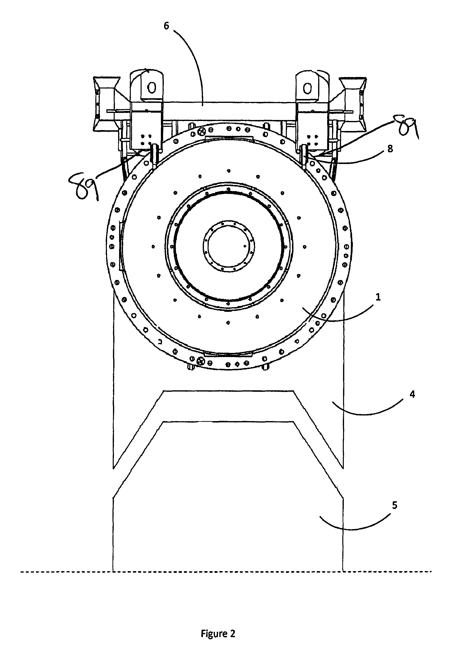 Deployment apparatus and method of deploying an underwater power generator