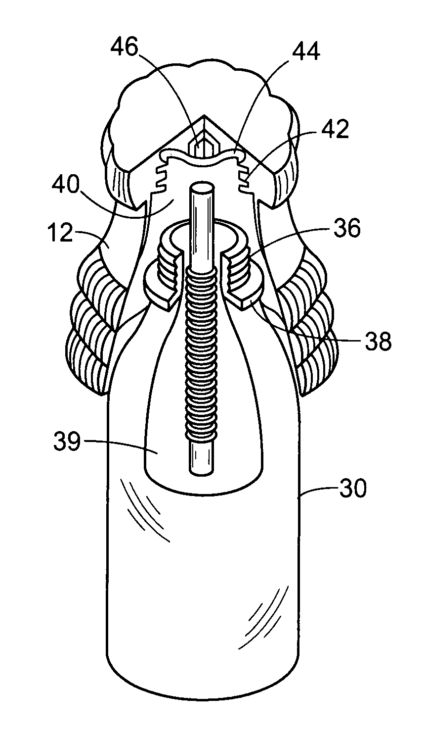 Combination closure-cup assembly