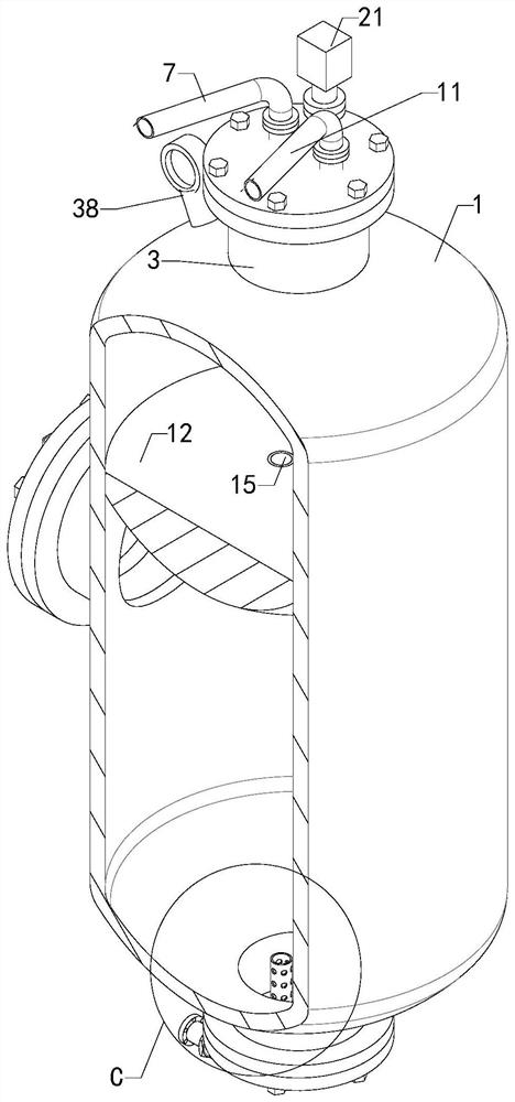 Remote aqueous film-forming foam fire extinguishing device