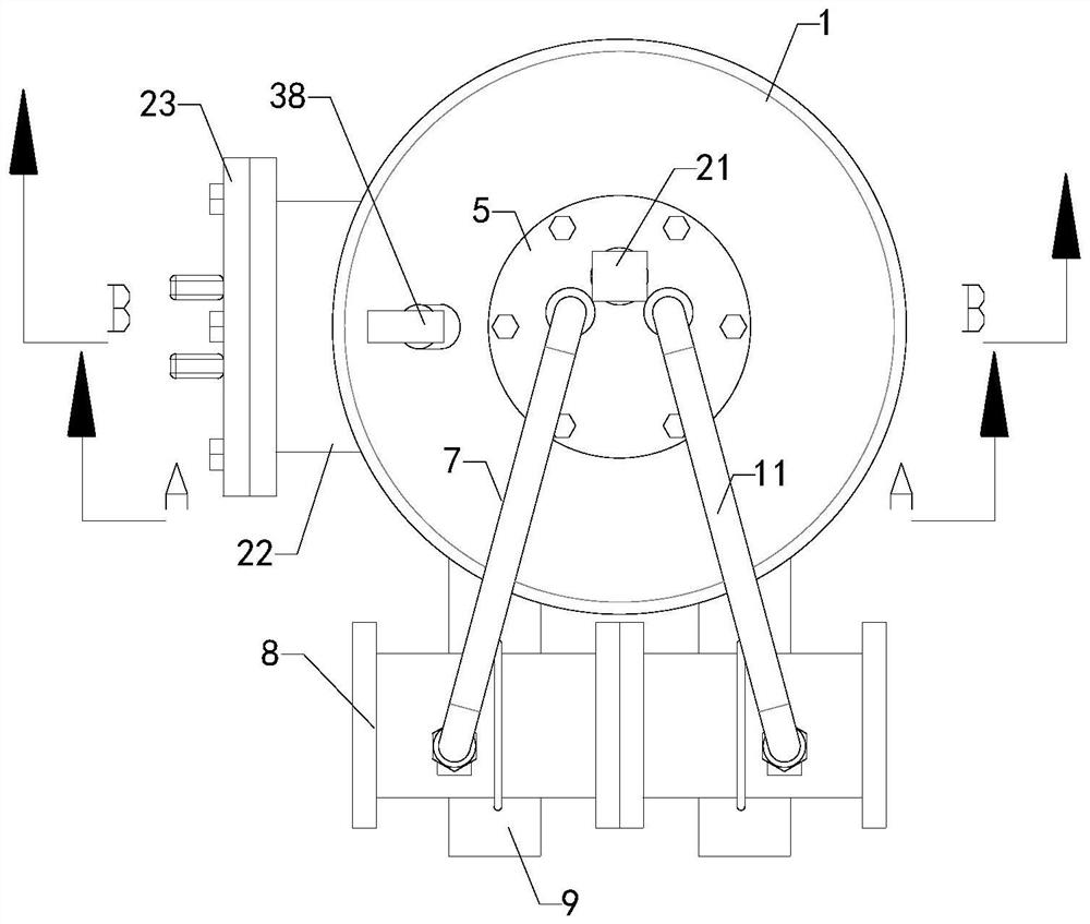 Remote aqueous film-forming foam fire extinguishing device