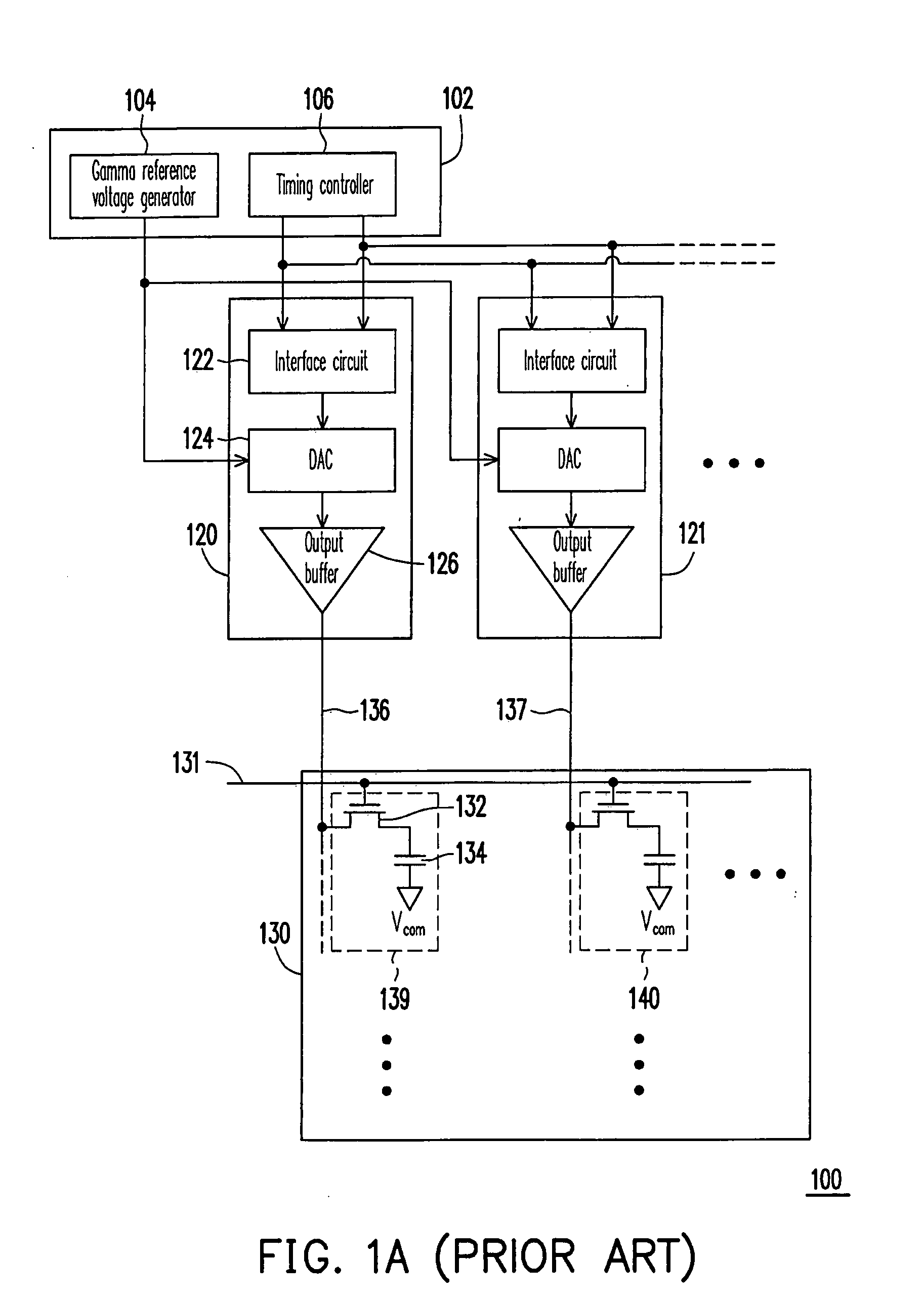 Display and two step driving method thereof