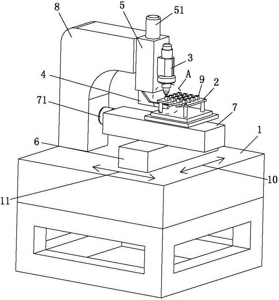 A kind of laser cutting machine and its cutting method