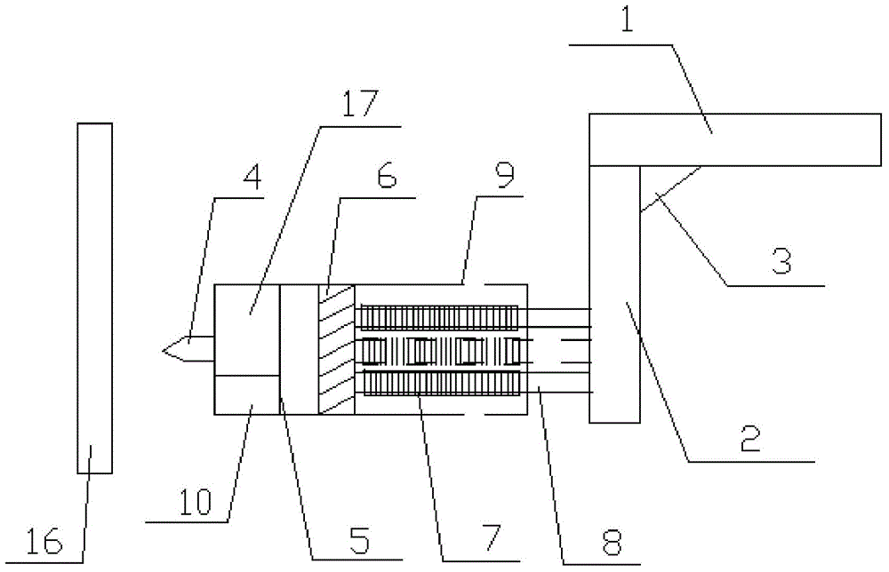 Cylinder type window breaker for vehicle