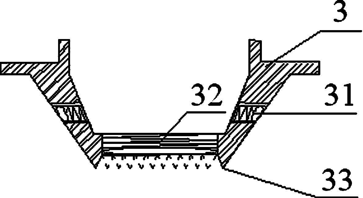 PHC tubular pile pile-sinking device used for penetrating deep and dense sand (gravel) layer