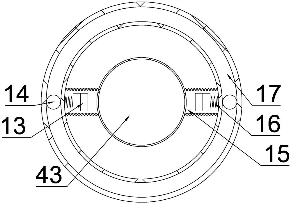 A recycling and processing system for metal buttons of waste clothes