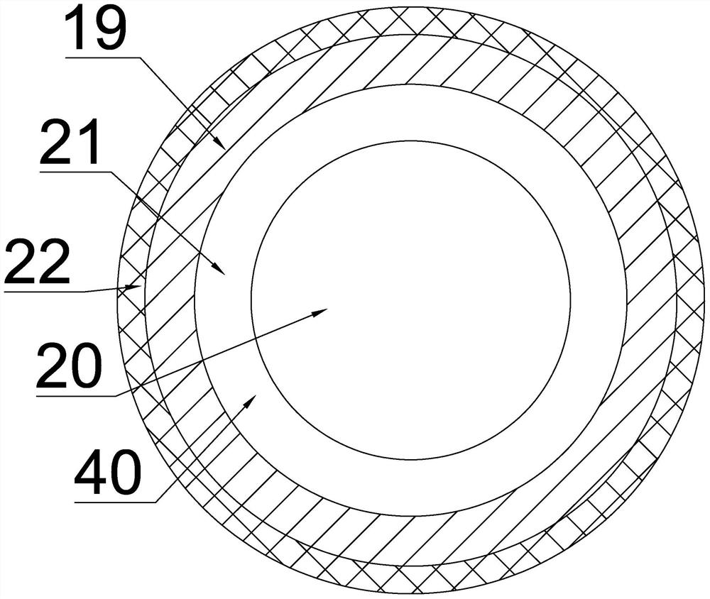 A recycling and processing system for metal buttons of waste clothes