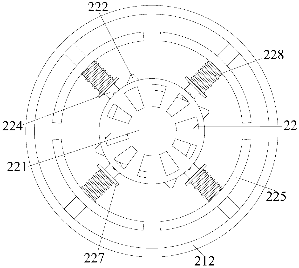 Finish machining machine for manufacturing rubber sealing part and finish machining method