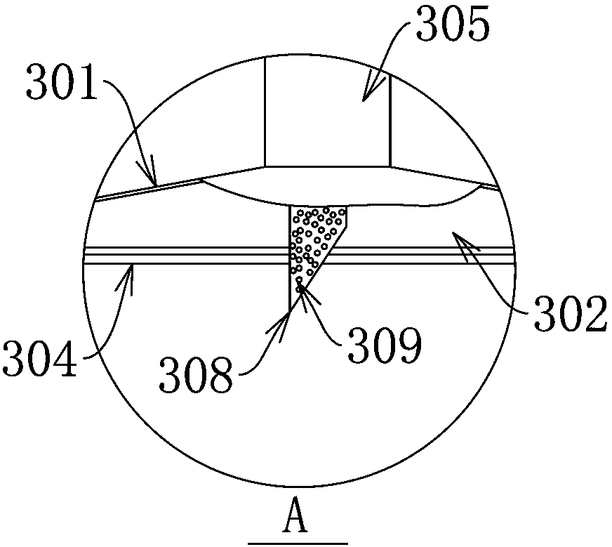 Negative pressure drainage device