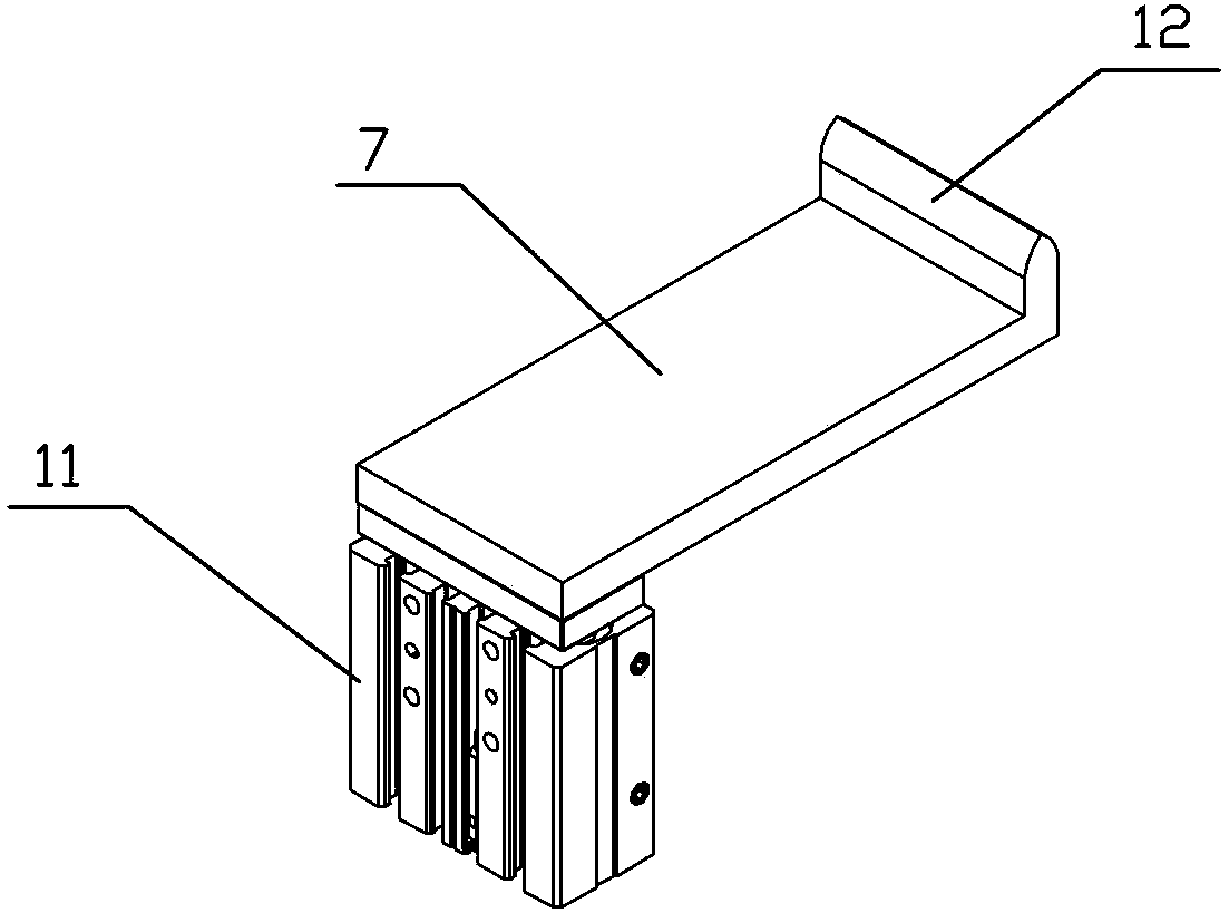 Full-automatic device for picking and placing rechargeable battery in transfer case