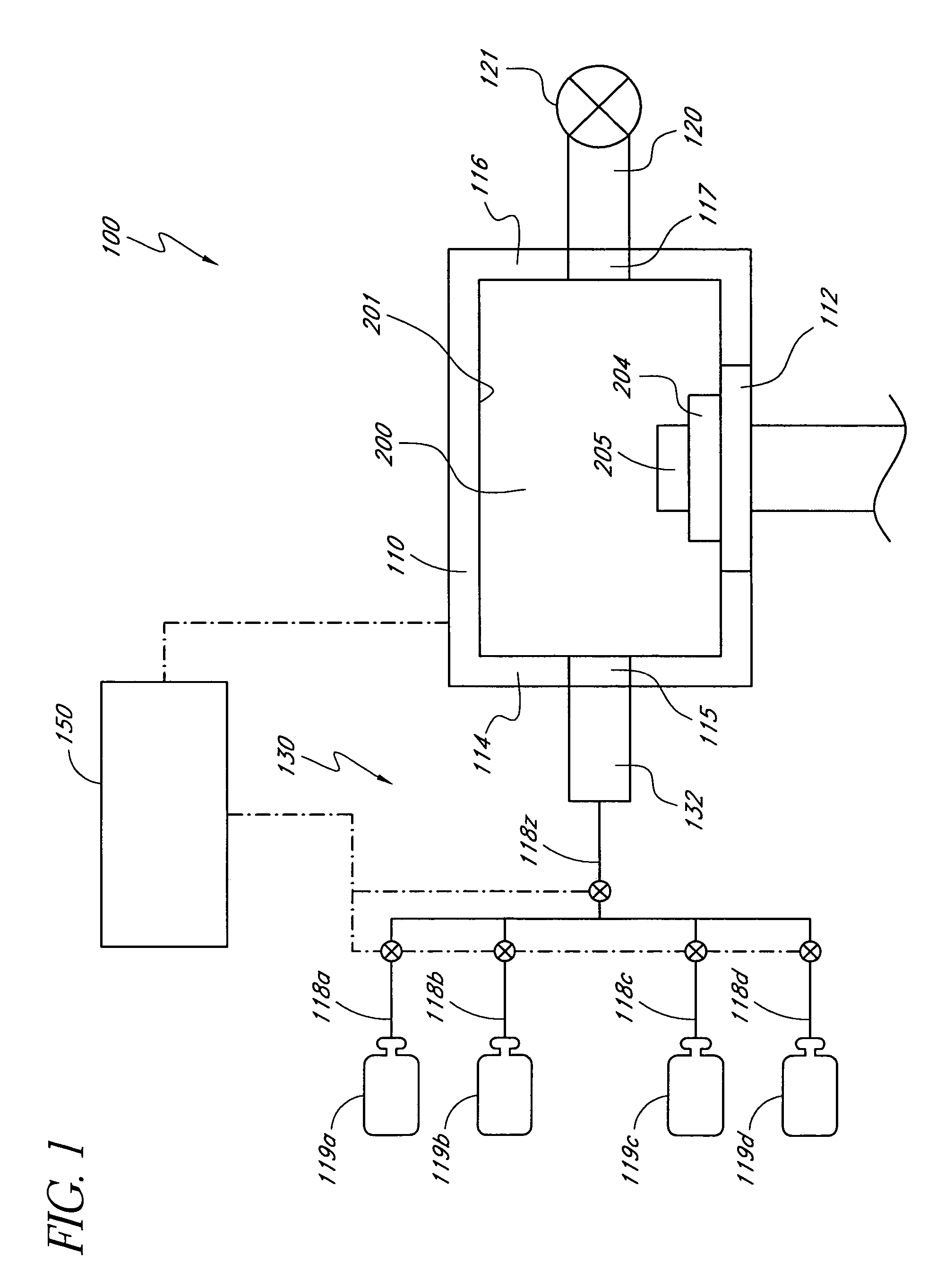 Reactor surface passivation through chemical deactivation