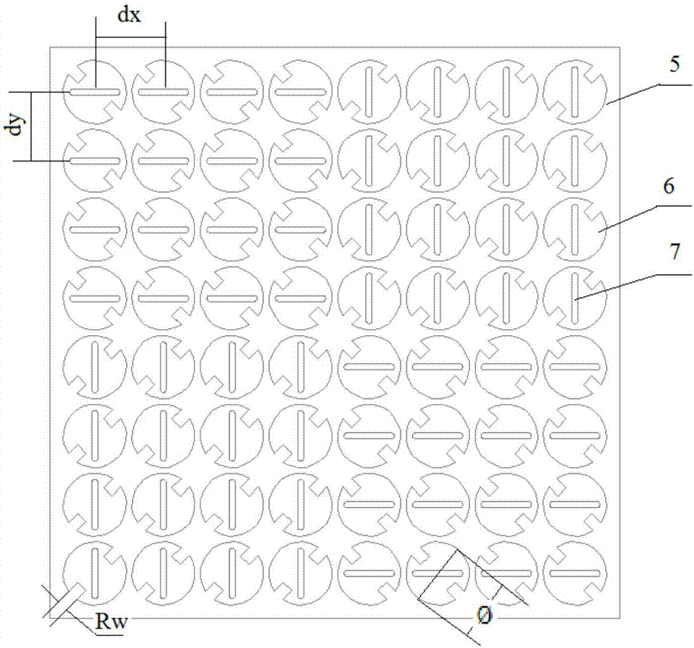 Broadband circularly-polarized waveguide antenna and antenna array thereof