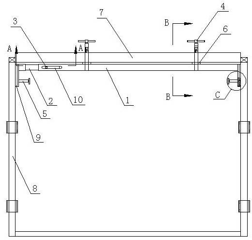 Welding positioning tool for rotary shaft fixing plates of pneumatic sliding bin gates