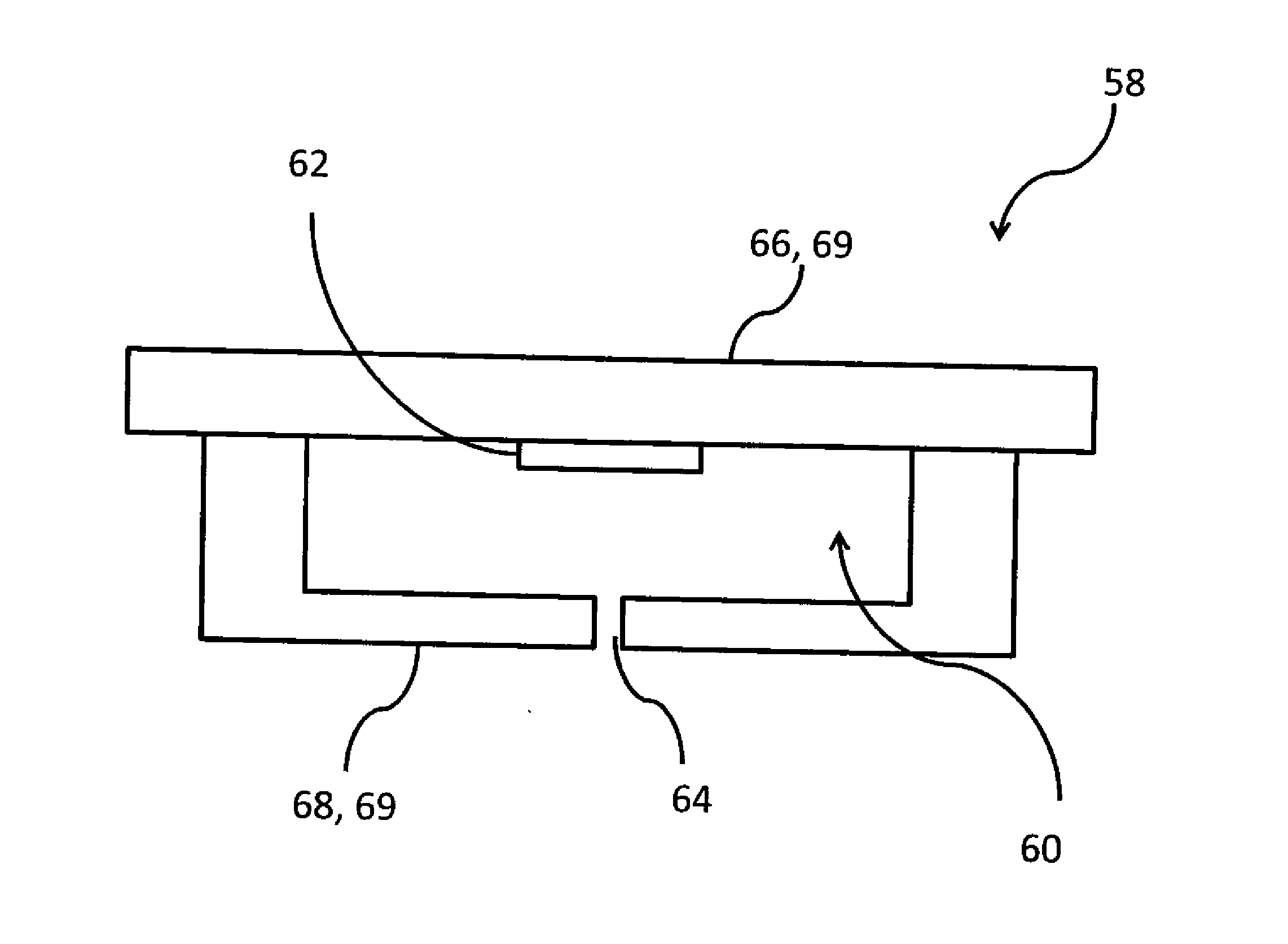 Microfluidic device with multilayer coating