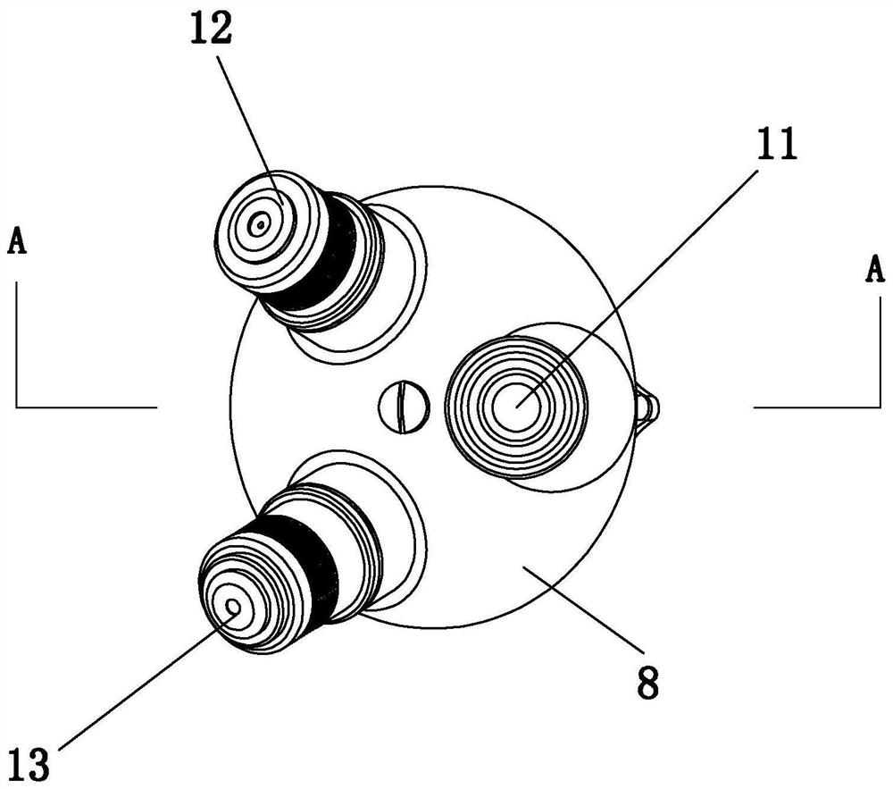 Biological microscope provided with aspheric lens objective lens