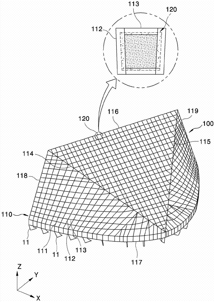 Ship drag reducing device, manufacturing unit and manufacturing method for manufacturing the drag reducing device