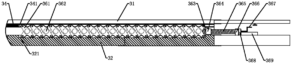 Placement positioning device of medical electron linear accelerator