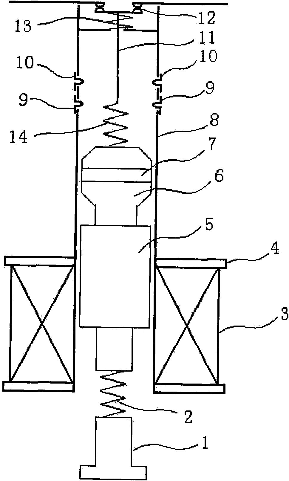 Boosting device of electric rocking chair