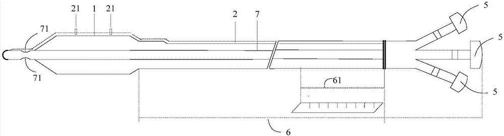 Balloon dilatation catheter