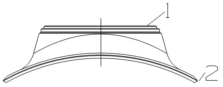 Method for manufacturing specially-shaped curved surface of main steam inlet and outlet connecting pipe