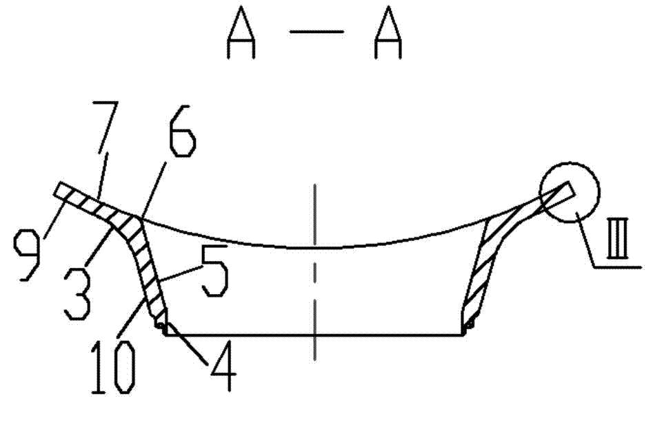 Method for manufacturing specially-shaped curved surface of main steam inlet and outlet connecting pipe