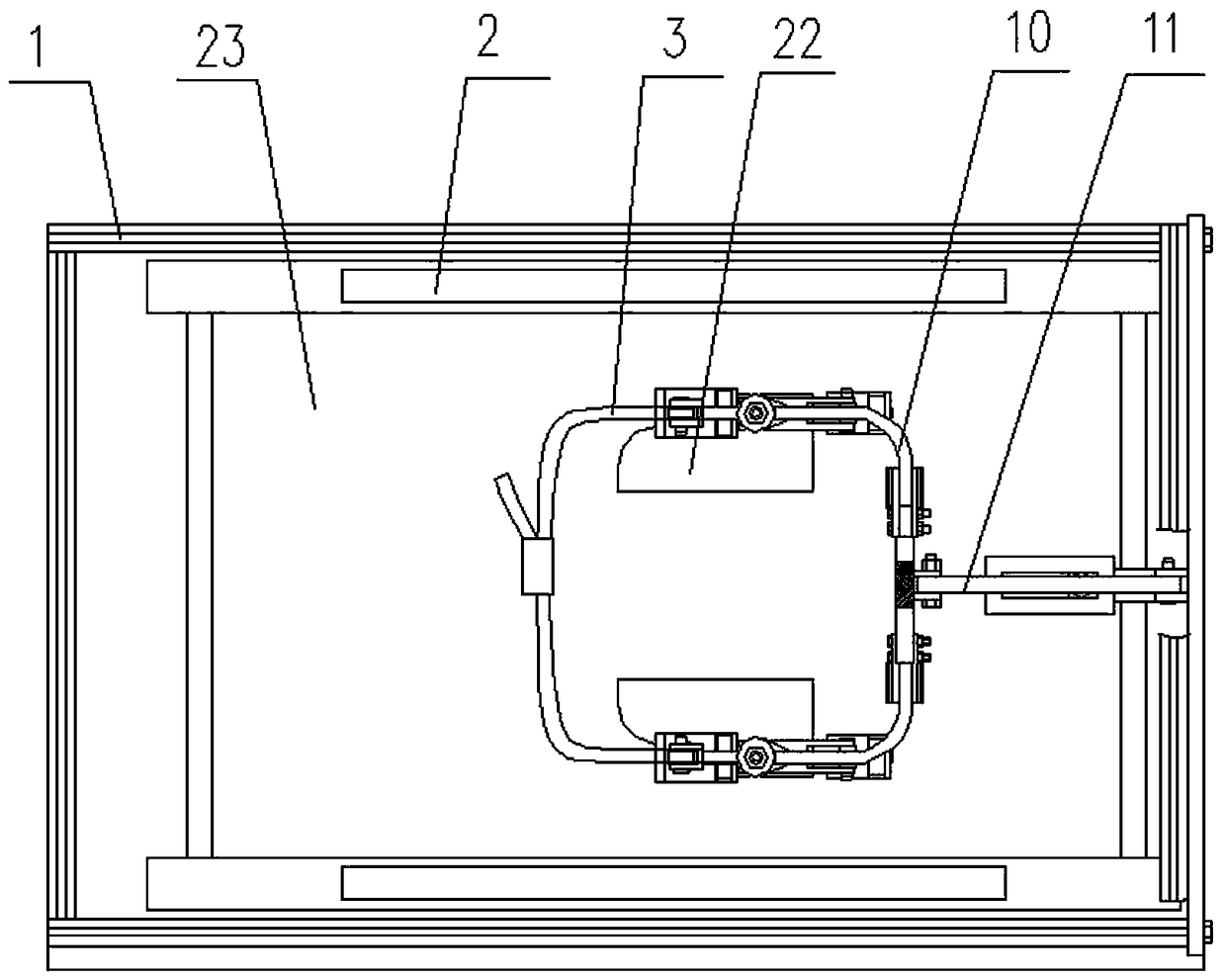 Lower limb training rehabilitation robot